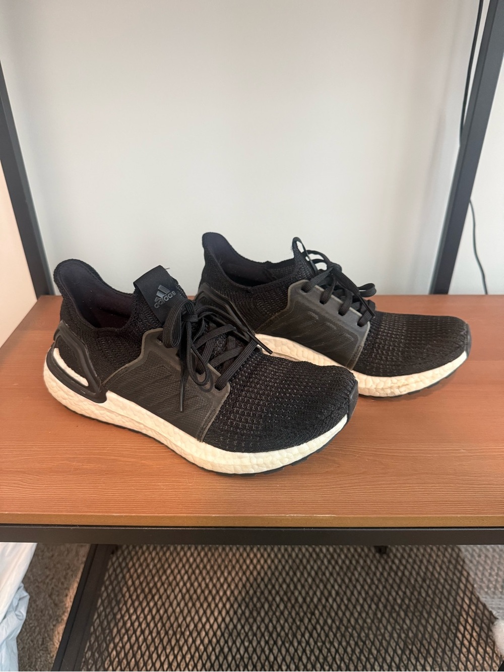 ADIDAS Ultraboost Black Sneakers - Women’s 7.5